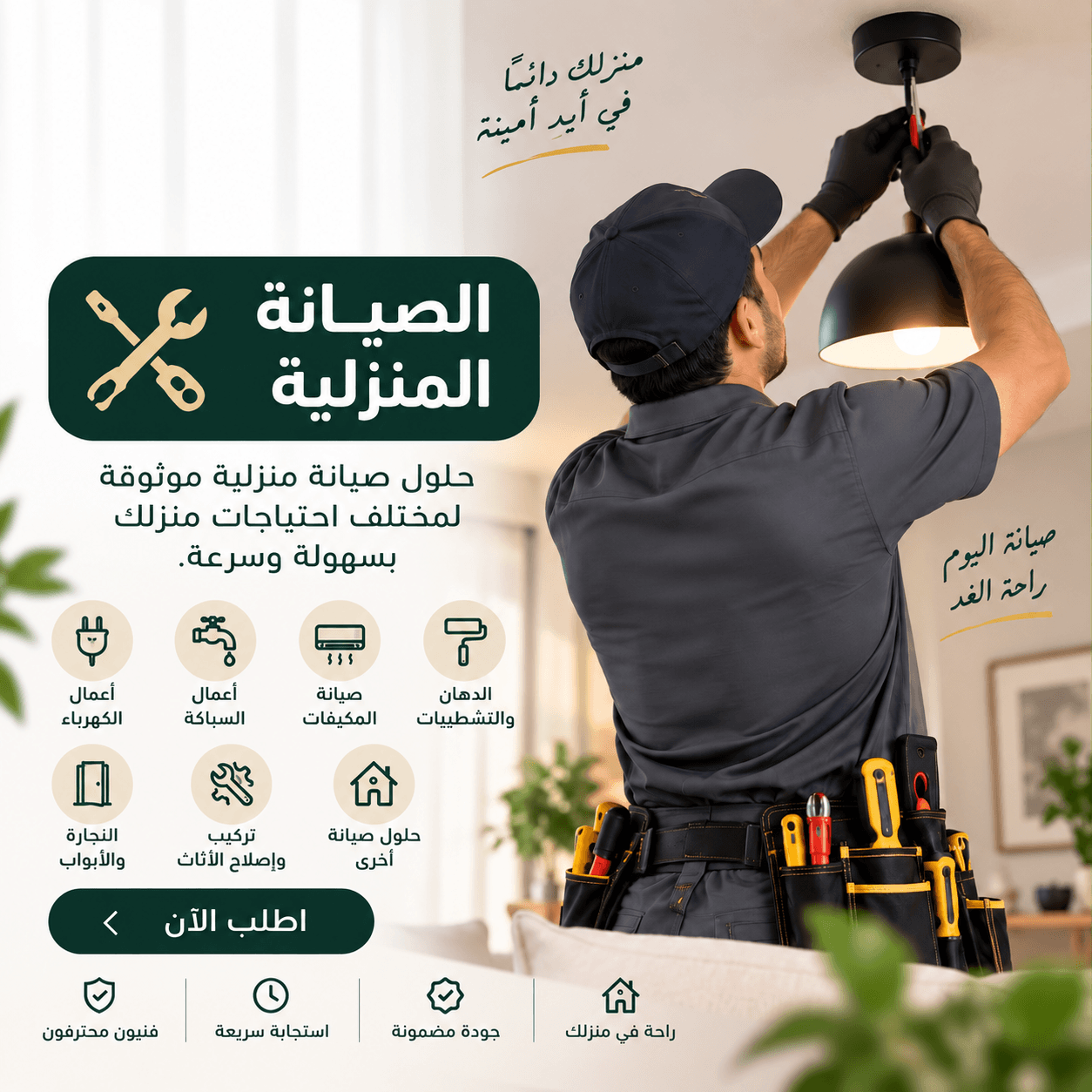 الصيانة المنزلية
